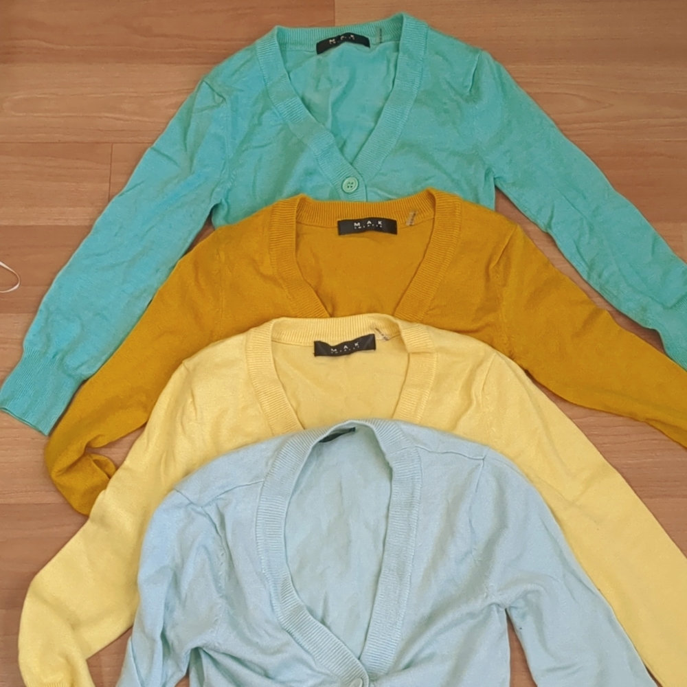 Crop top cardigan